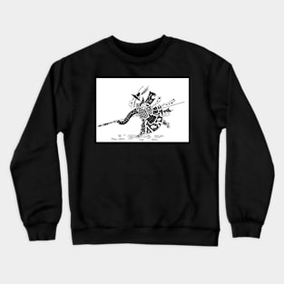 Royal guard newt. Crewneck Sweatshirt